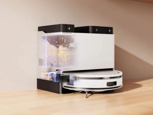 Intelligent Fully Automatic Robotic Cleaning Robot Vacuum Cleaner with Mopping Function Self-cleaning Station