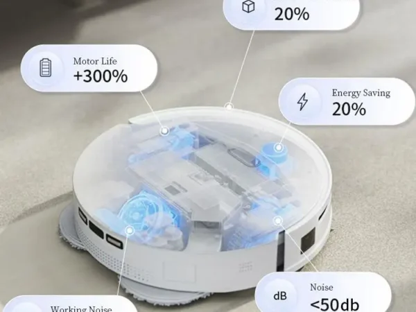 Self-emptying Dustbin Robot Vac Station Auto Water Refill Intelligent Vacuum Cleaner